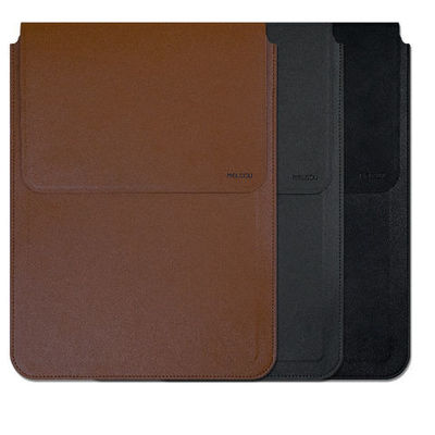 Synthetisch leder Laptop mouwtassen Ultra Slim Multifunctionele