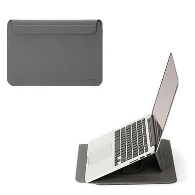 Klassieke PU leer waterdicht laptop mouw 1.1mm Ultra Slim