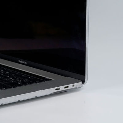 Plastic Hard Shell Protective Macbook Case Slim Mat met niet-glijde basis