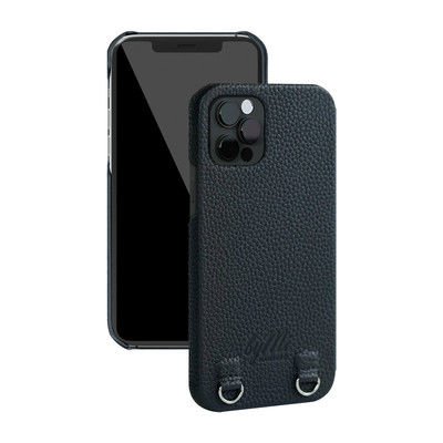 OEM beschermende iPhone behuizing, echt leder mobiele telefoon behuizing met afneembare riem